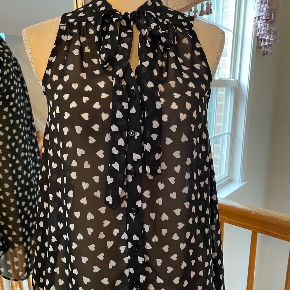 Aqua blouse